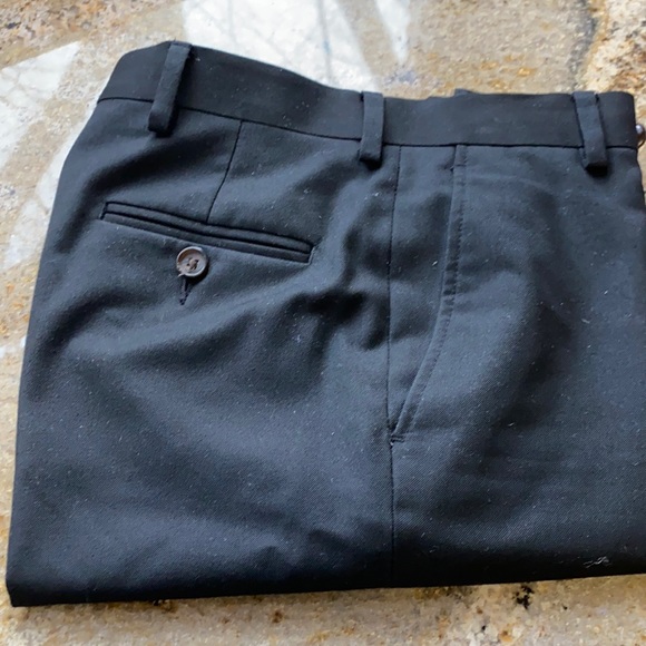 Lauren Ralph Lauren Boys Dressy Black Pants 12R - Picture 2 of 6